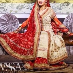 Beautiful Pakistani wedding dress